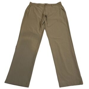 Free Fly Nomad Pants Men 32x30 Khaki Stretch Straight Leg Hiking Outdoor Fishing